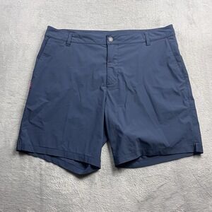 Rhone 8" Resort Shorts Mens 38* Navy Blue Performance Stretch